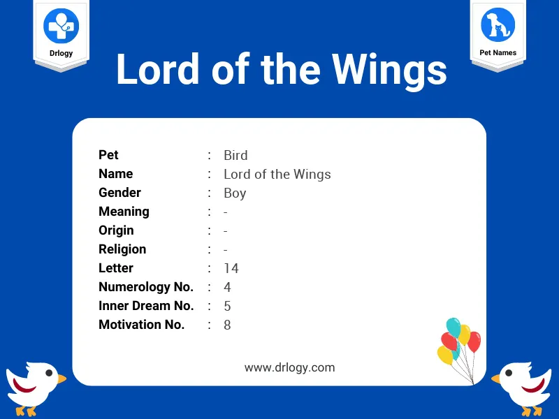Lord Of The Wings Name Meaning